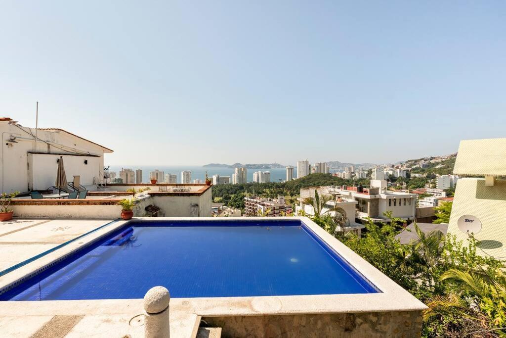Hermosa Villa Puesta Al Sol Acapulco Esterno foto