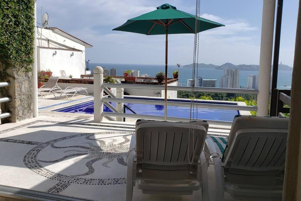 Hermosa Villa Puesta Al Sol Acapulco Esterno foto